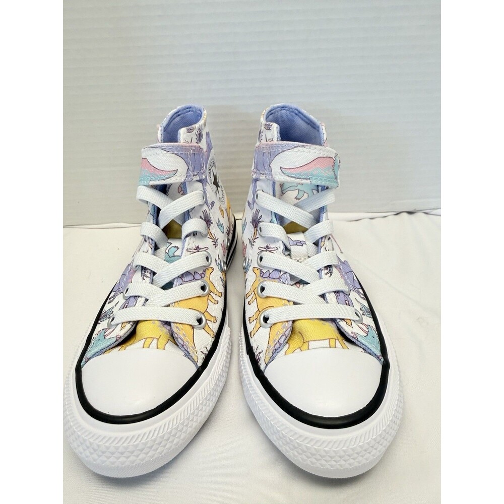 Converse Chuck Taylor All Star Dino Party Easy On Dinosaurs Sneakers Size 13 New - Picture 7 of 8